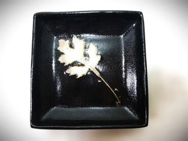 十三代中里太郎右衛門 唐津焼 木ノ葉文 鉢 5枚 茶道具 菓子皿