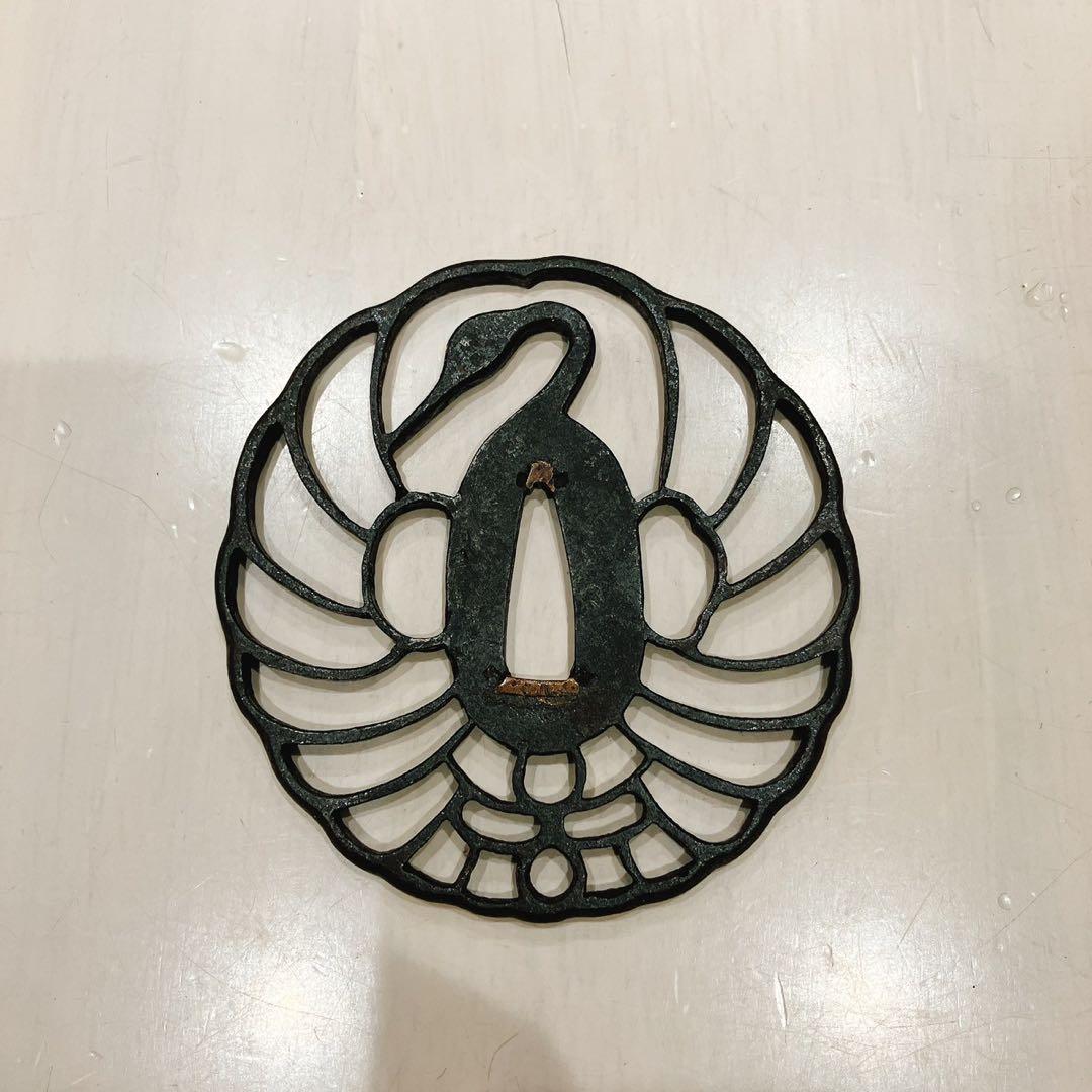 鶴丸 透かし 鍔