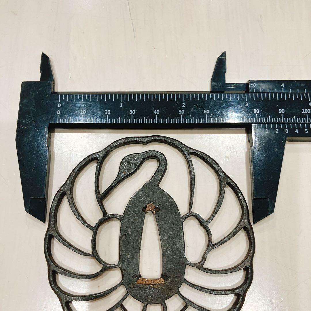 鶴丸 透かし 鍔