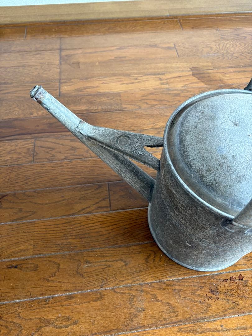 ビンテージ　じょうろ　アンティーク雑貨