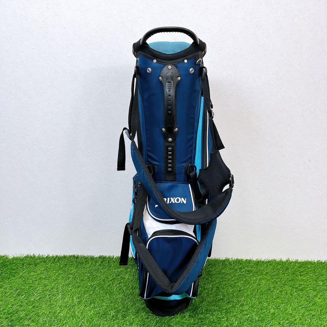 SRIXON / スリクソン　スタンド式キャディバッグ　ネイビー　ライトブルー