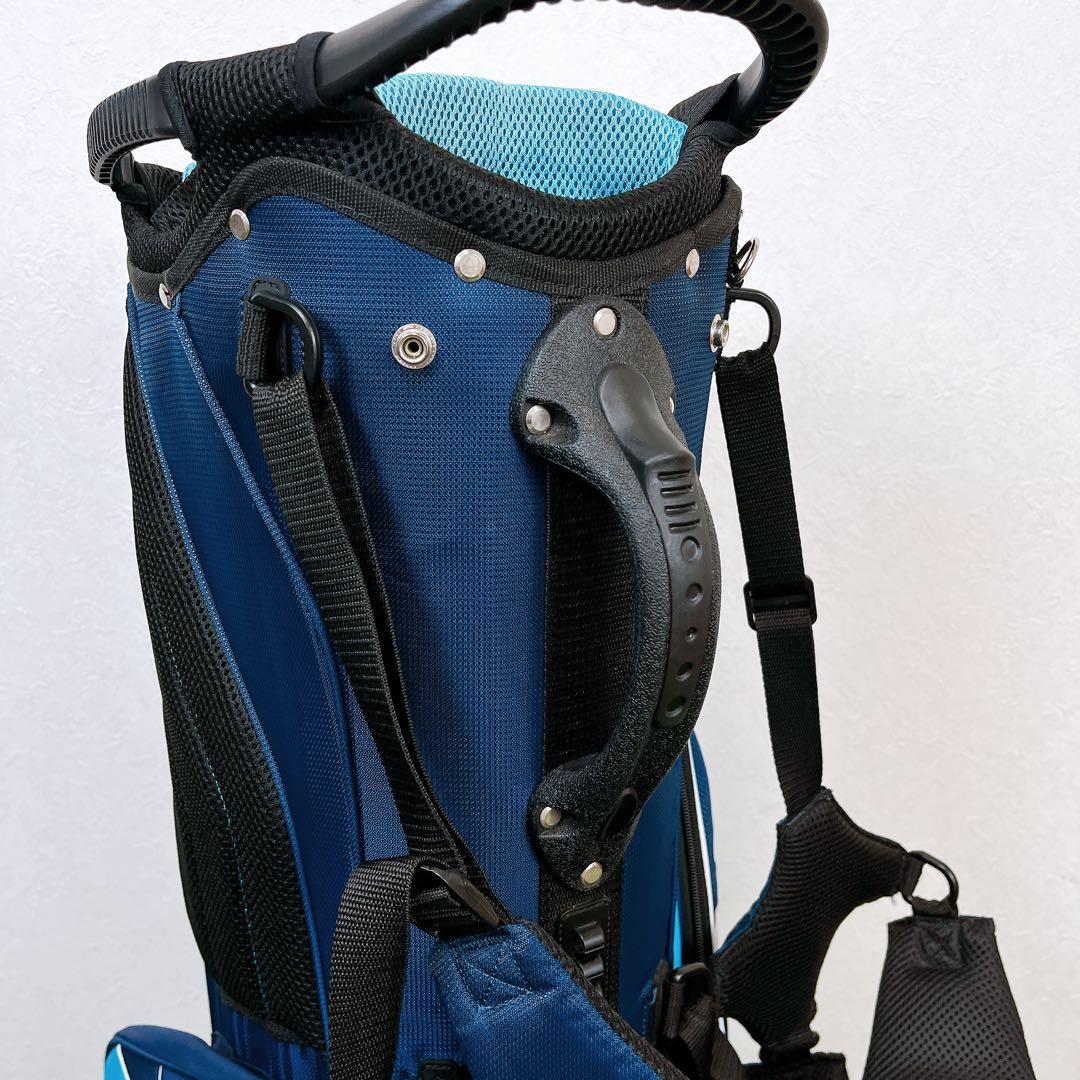 SRIXON / スリクソン　スタンド式キャディバッグ　ネイビー　ライトブルー