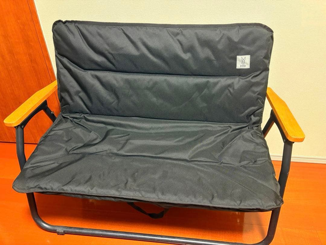 【超メルカリ市期間限定価格】DOD グッドラックソファ　黒