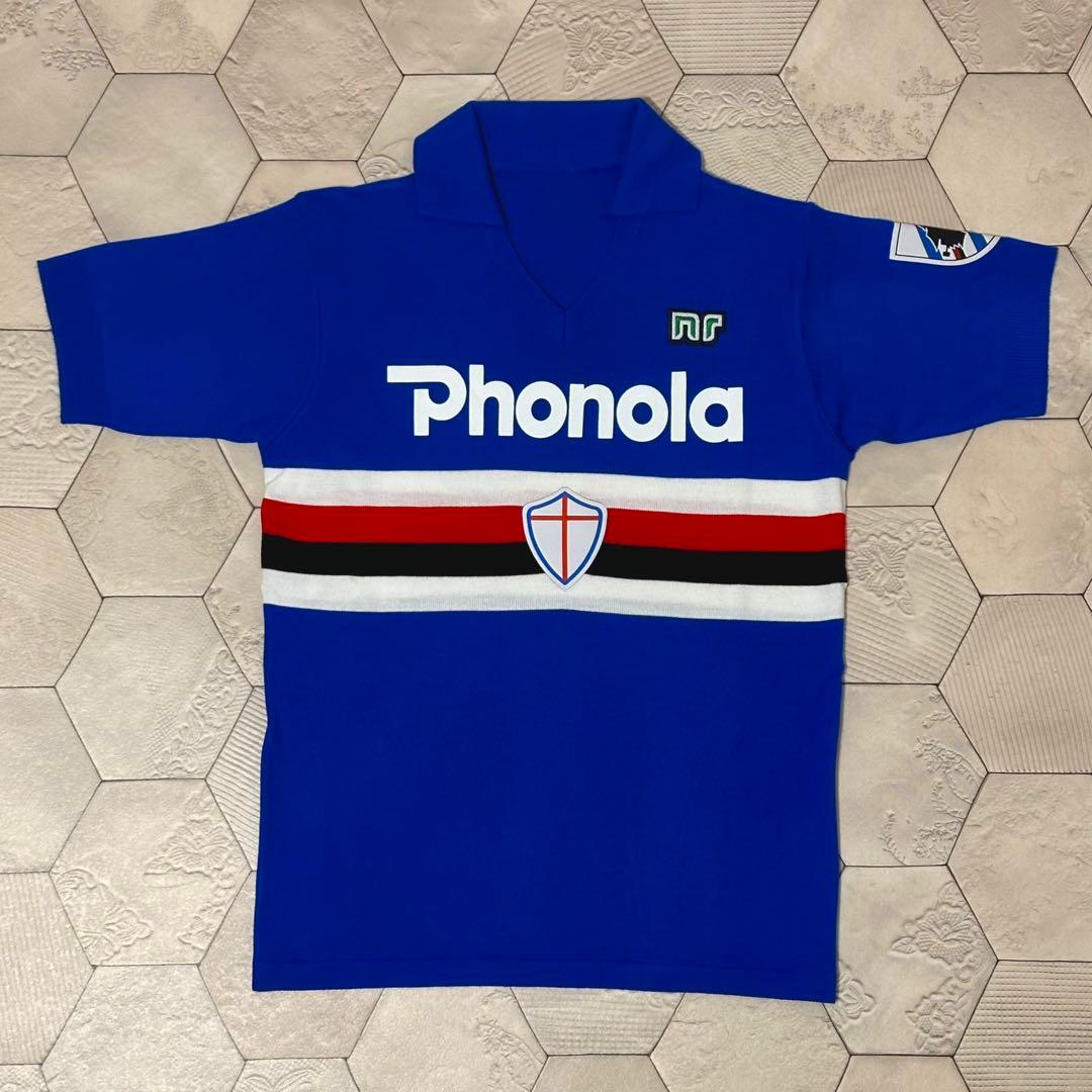 【新品未使用】イタリア製 エネーレ サンプドリア86/87一点限りユニフォーム