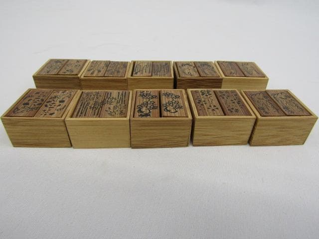 Y4-1203　◇茶道具 香道具 十種香札 ( 白竹製 ) 香用具◇