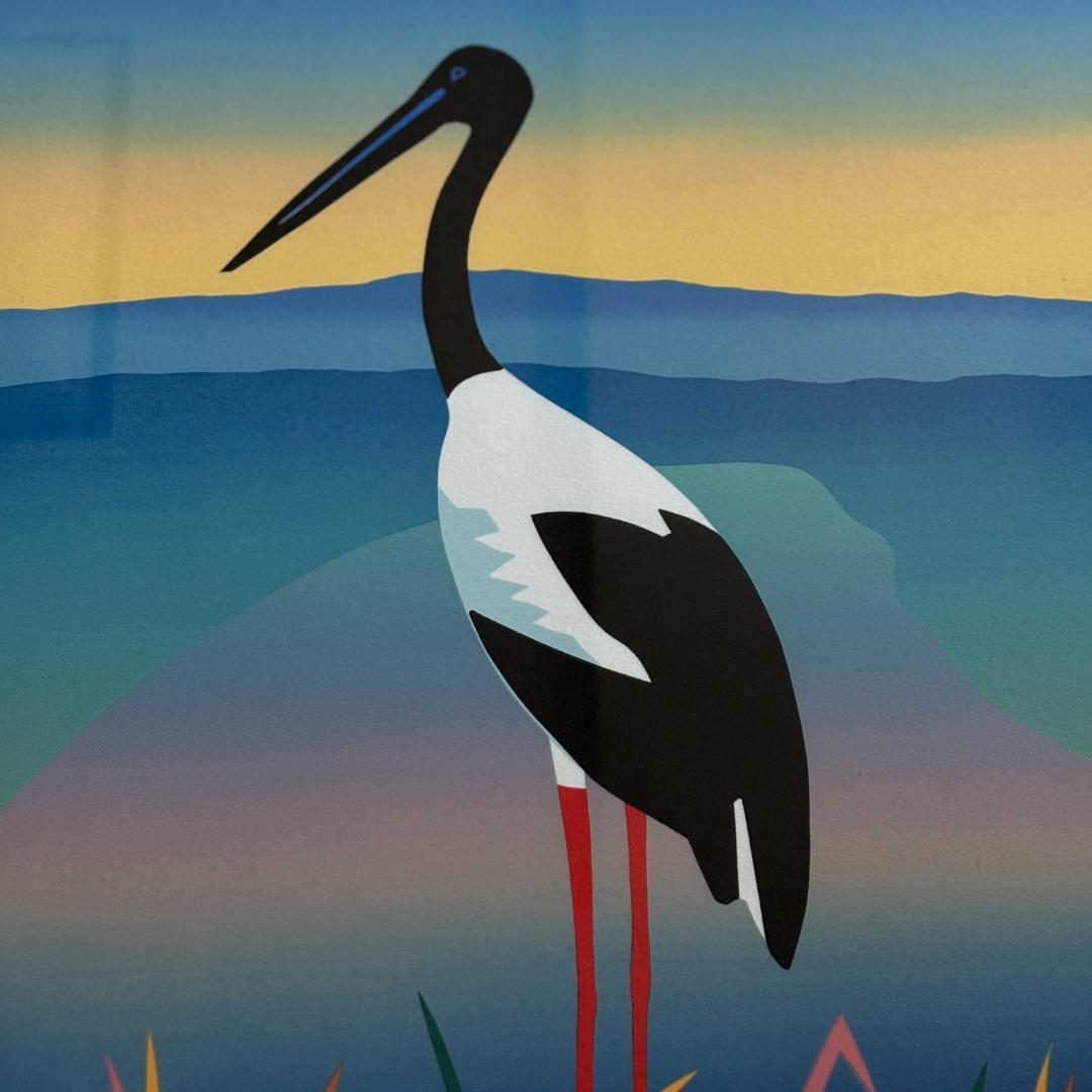アシュリー・マンリー「Jabiru」ジャビル　A/P版限定シルクスクリーン