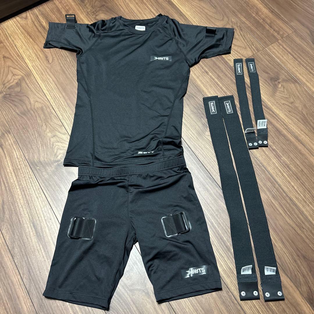 ETT トレーニングウェアセット S/M ブラック