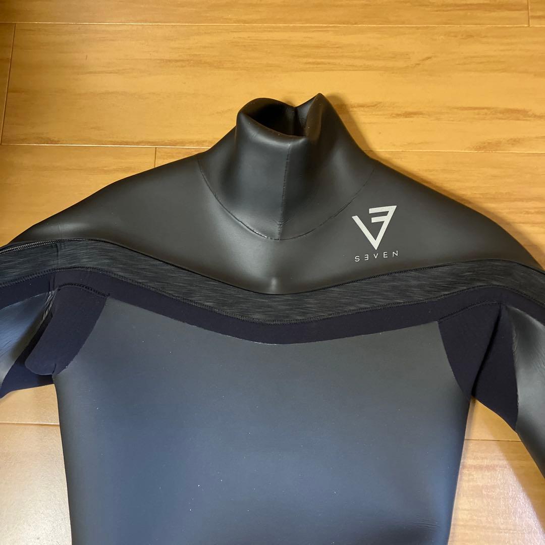 SEVEN セブン　ウェットスーツ　セミドライ　5mm×3mm ハイネック