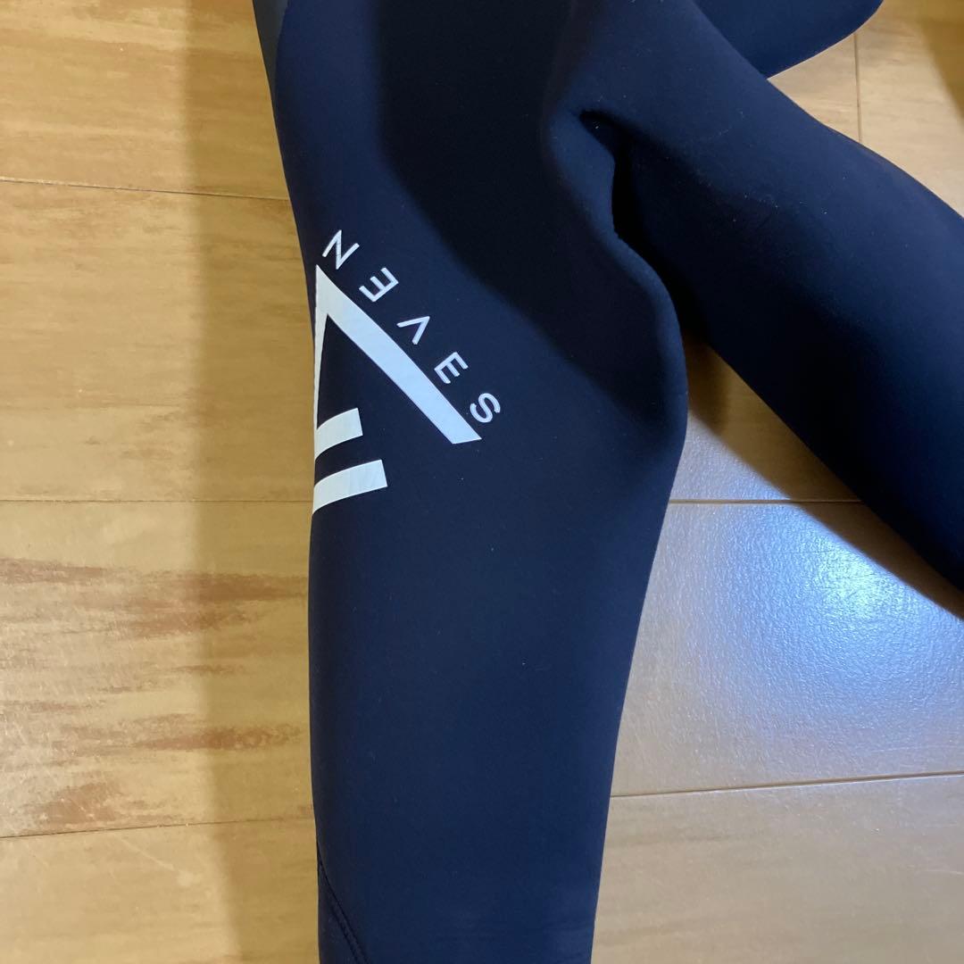 SEVEN セブン　ウェットスーツ　セミドライ　5mm×3mm ハイネック