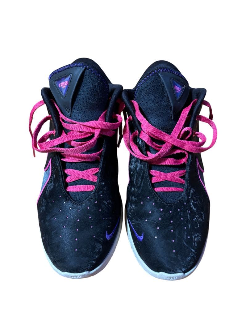 Nike バスケットボールシューズ ブラック/パープル