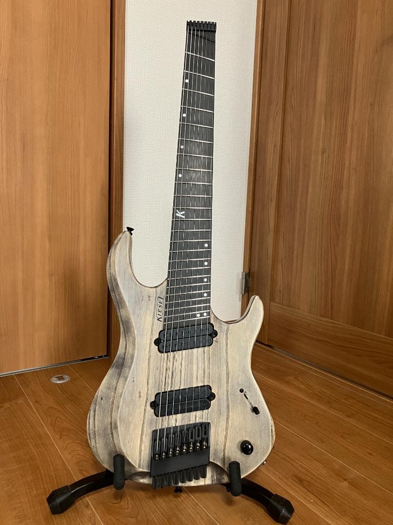 【美品】KIESEL キーセル 8弦ギター OM8 マルチスケール