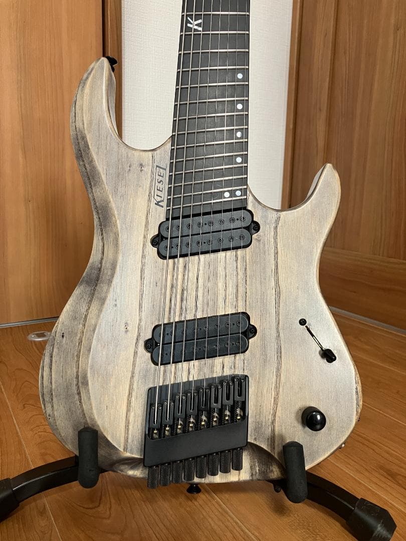 【美品】KIESEL キーセル 8弦ギター OM8 マルチスケール
