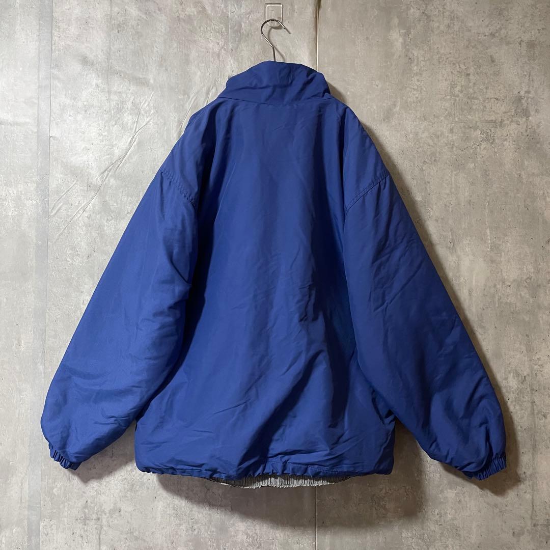 Burtonバートンスキーウェアスノーボードジャケット青ブルー灰色グレー中綿希少