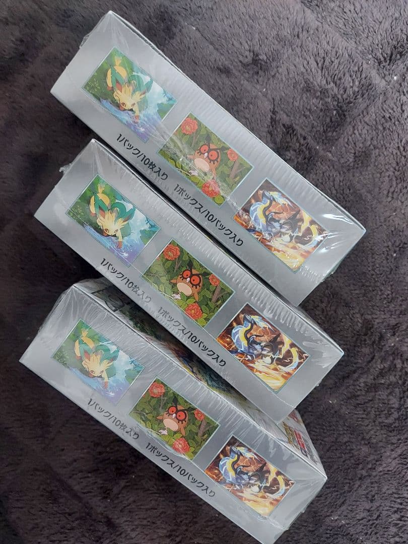 ポケモンカードゲーム ハイクラスパック テラスタルフェスex 未開封BOX 3箱