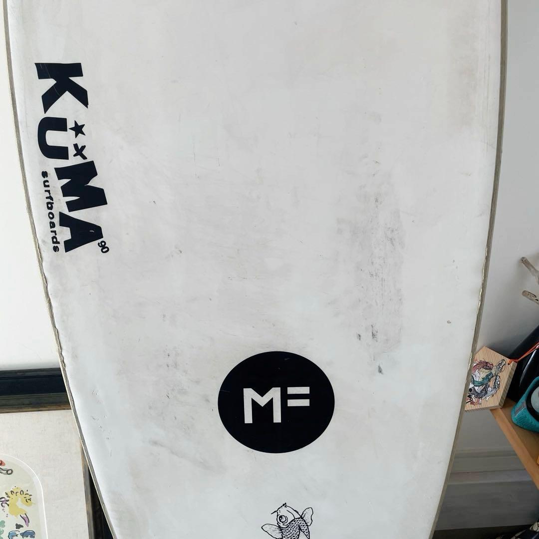 【送料込み】フィン付き MF ソフトボード ツインフィッシュ 5'10