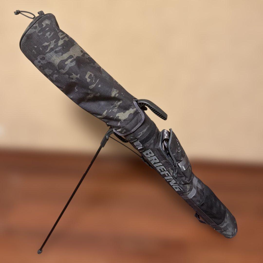 BRIEFING カモフラージュ セルフスタンドバッグ　迷彩　ゴルフ　練習