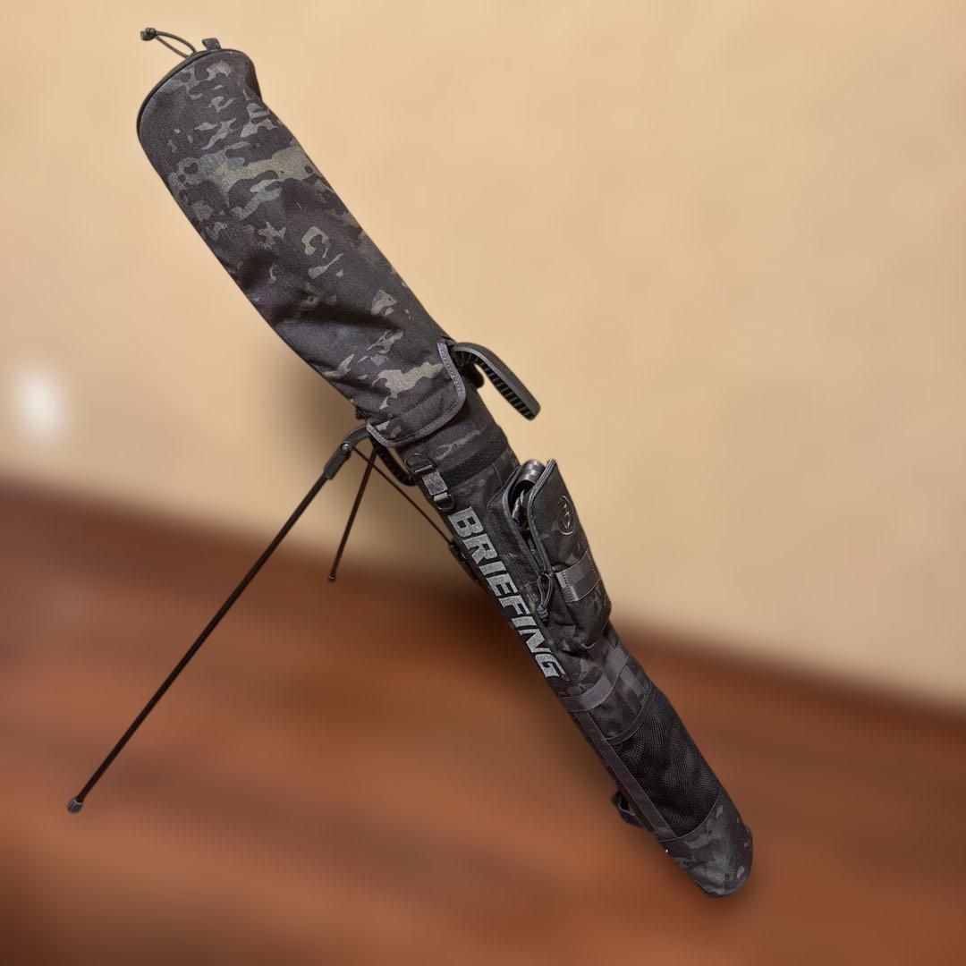 BRIEFING カモフラージュ セルフスタンドバッグ　迷彩　ゴルフ　練習