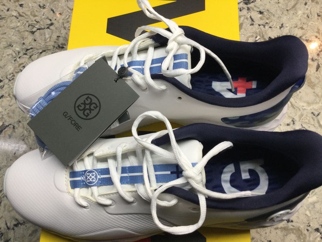 G/FORE ゴルフシューズ ホワイト/ネイビー 新品タグ付き