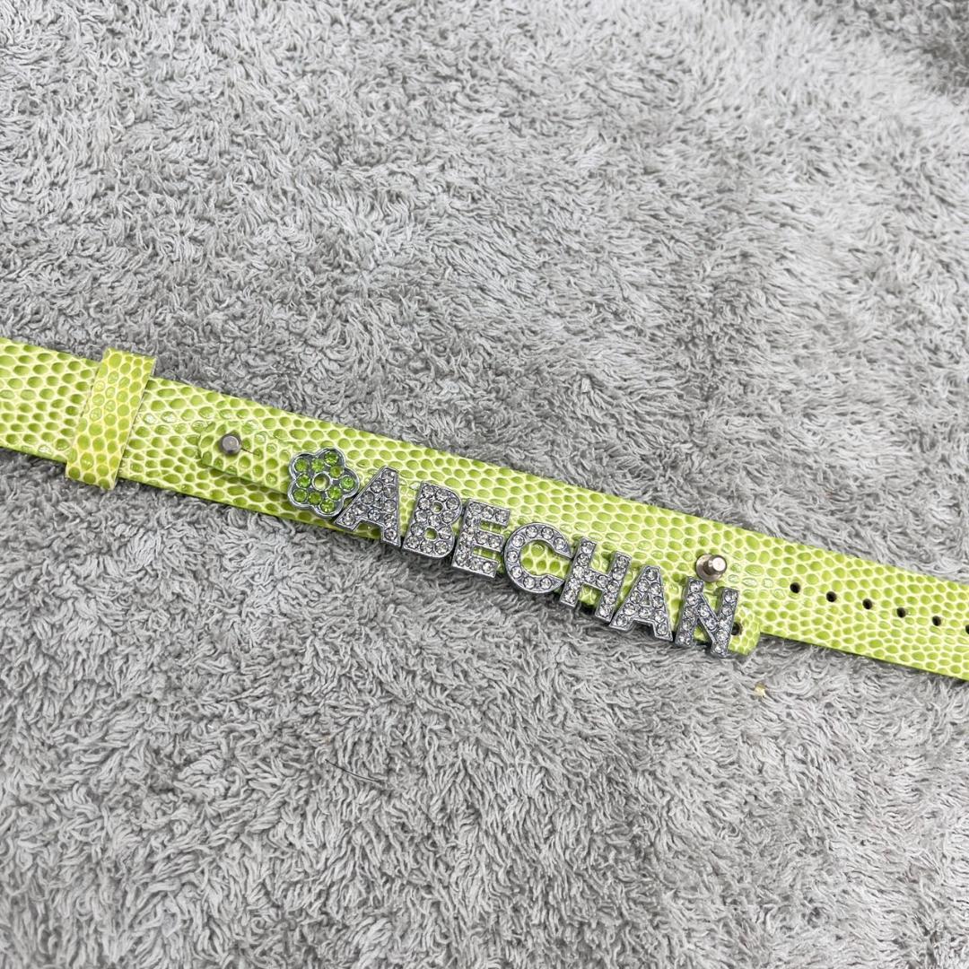 man　阿部亮平　ネームタグキーホルダー　ブレスレット　キーリング