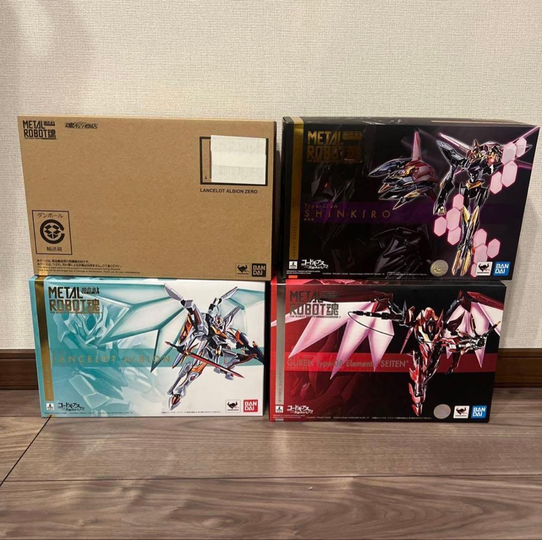 コードギアスまとめ売り　メタルロボット魂
