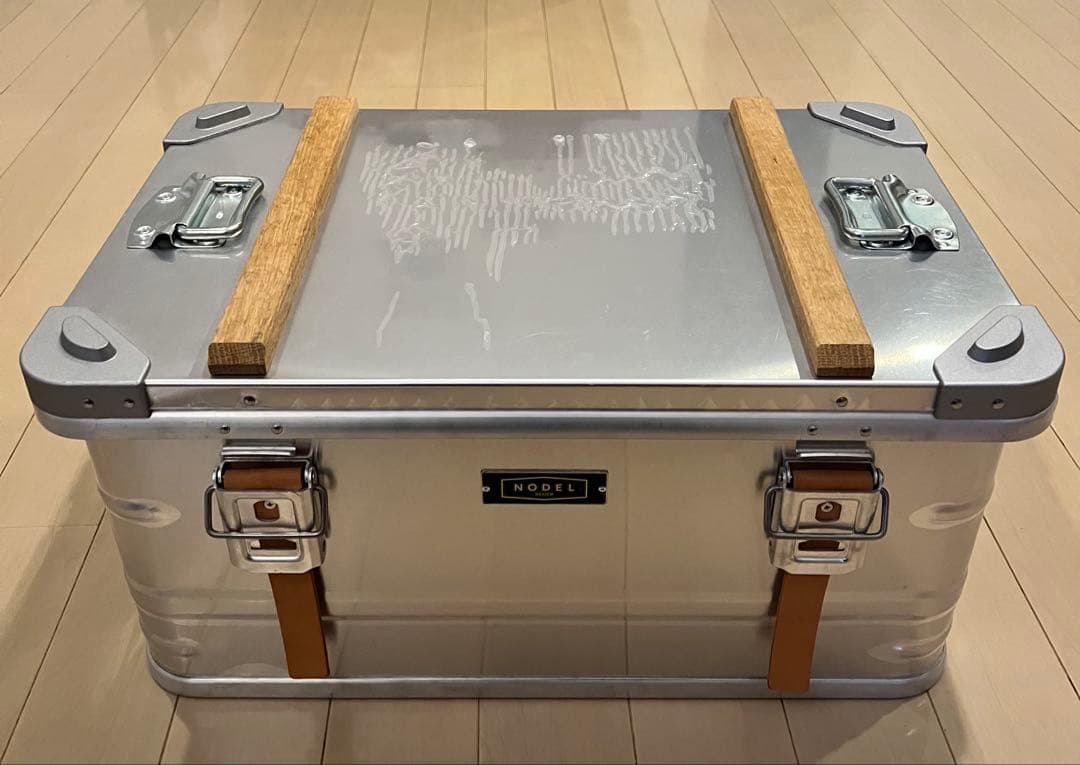 nodel design アルミ　コンテナ　スタンド　レザーキット　セット