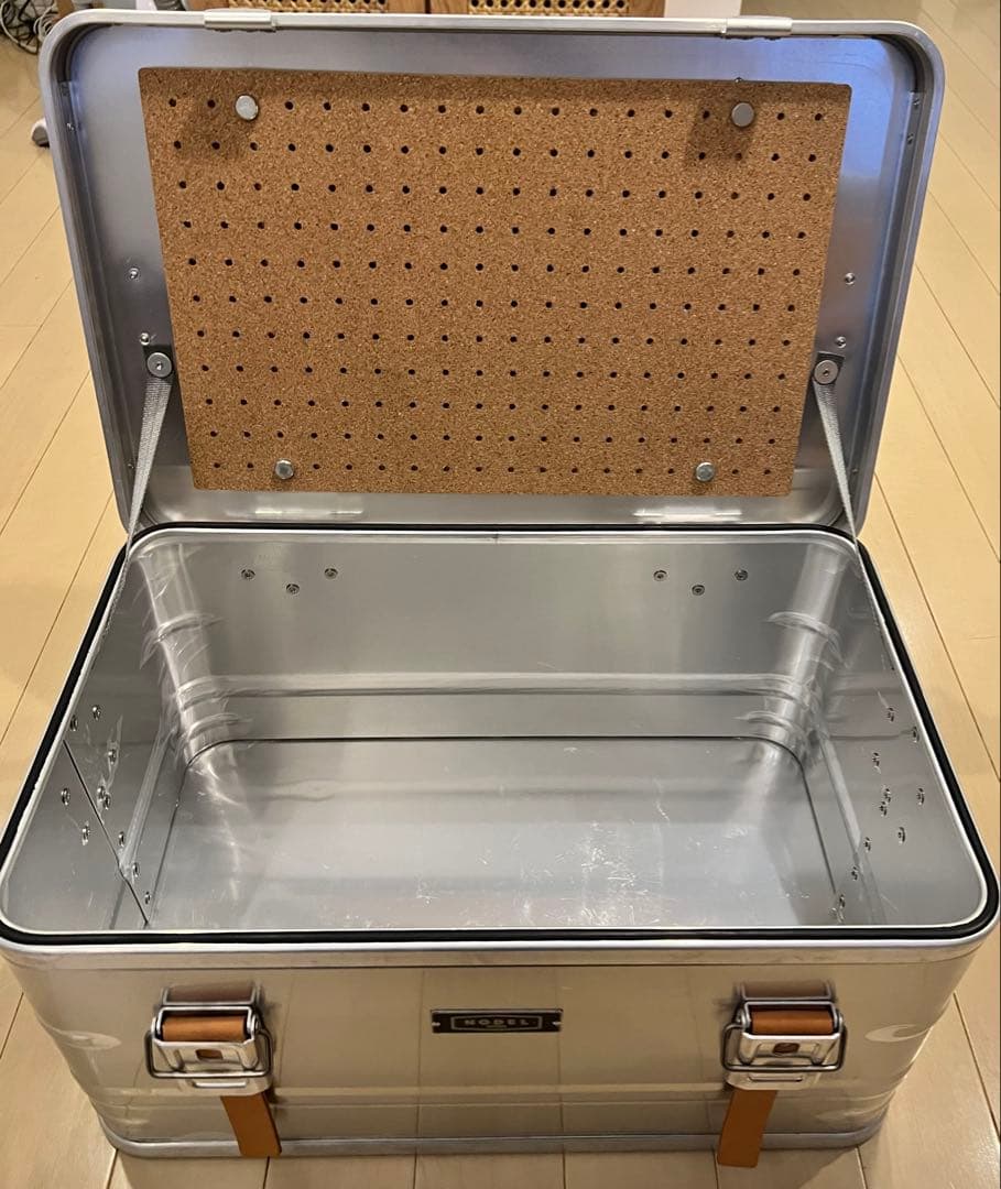 nodel design アルミ　コンテナ　スタンド　レザーキット　セット