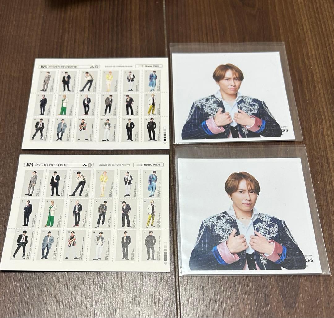 Man 宮舘涼太 公式写真 アクスタ うちわ デタカ ましかくフォト