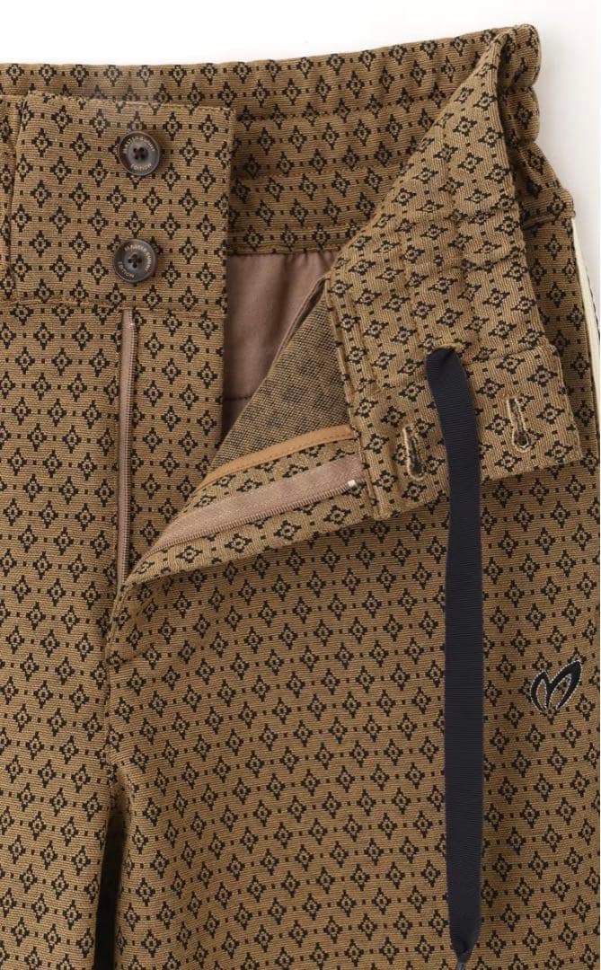 ★新品タグ付き マスターバニー ジャガードフレアーパンツ サイズ2★