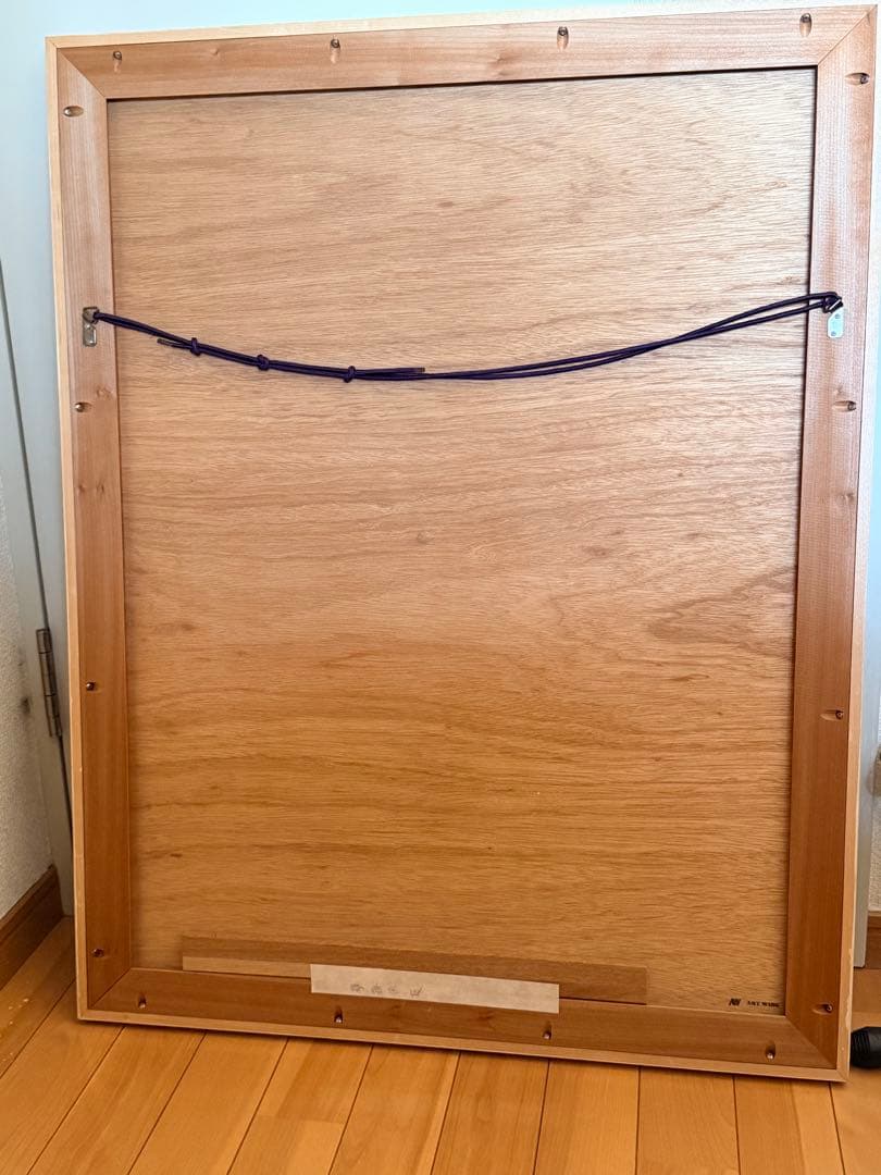 舟越桂　古い鏡　リトグラフ 肖像画 1993年