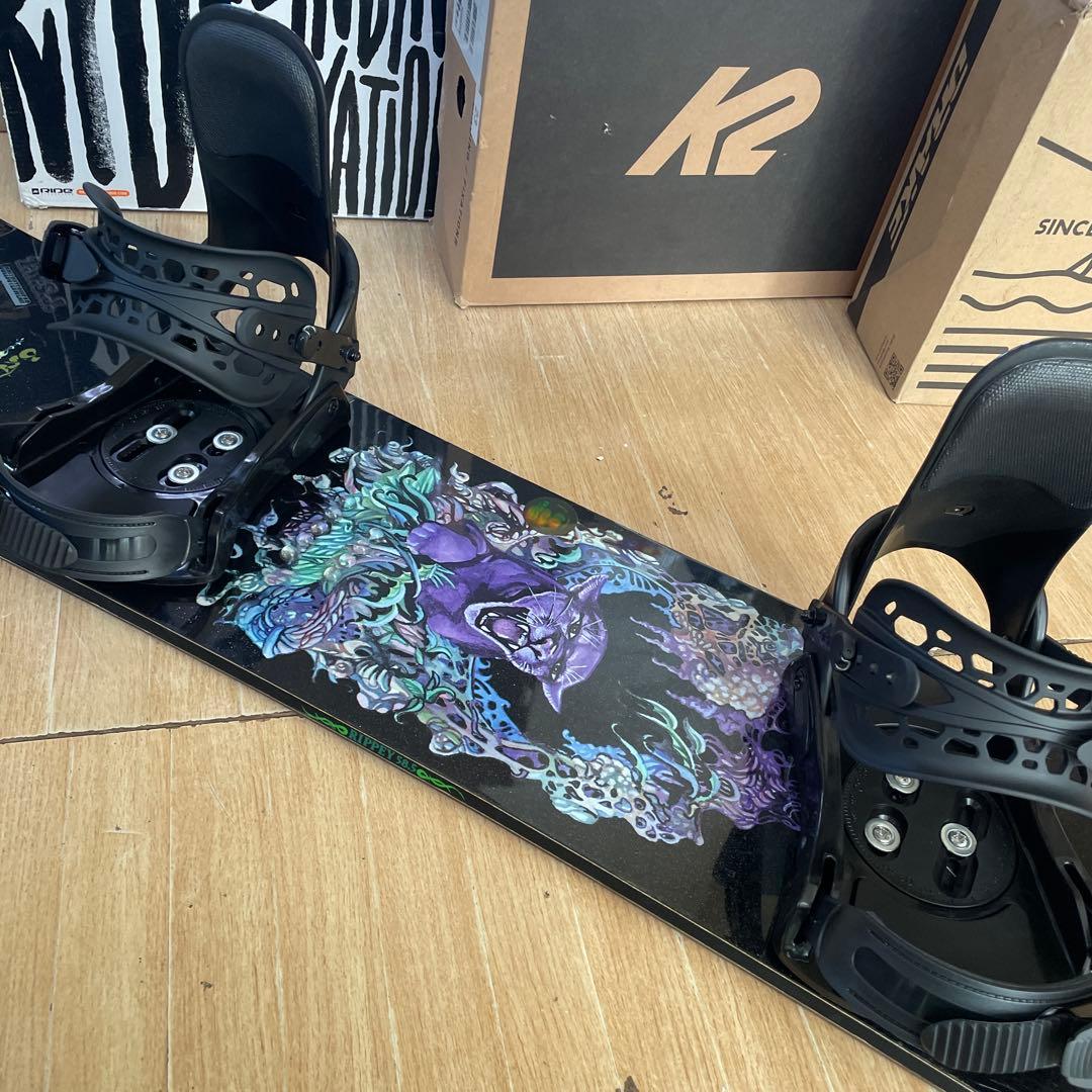 BURTON　バートン　スノーボードセット　プロスペック　激レアリッピーモデル