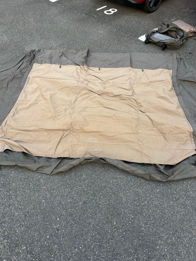 テンマクデザイン　大炎幕、自立ポール2店セット