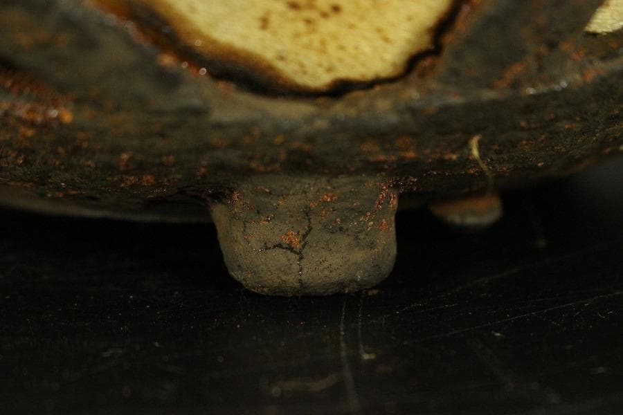 鉄製 吊り灯 和照明 吊り鎖付 時代物(A977)