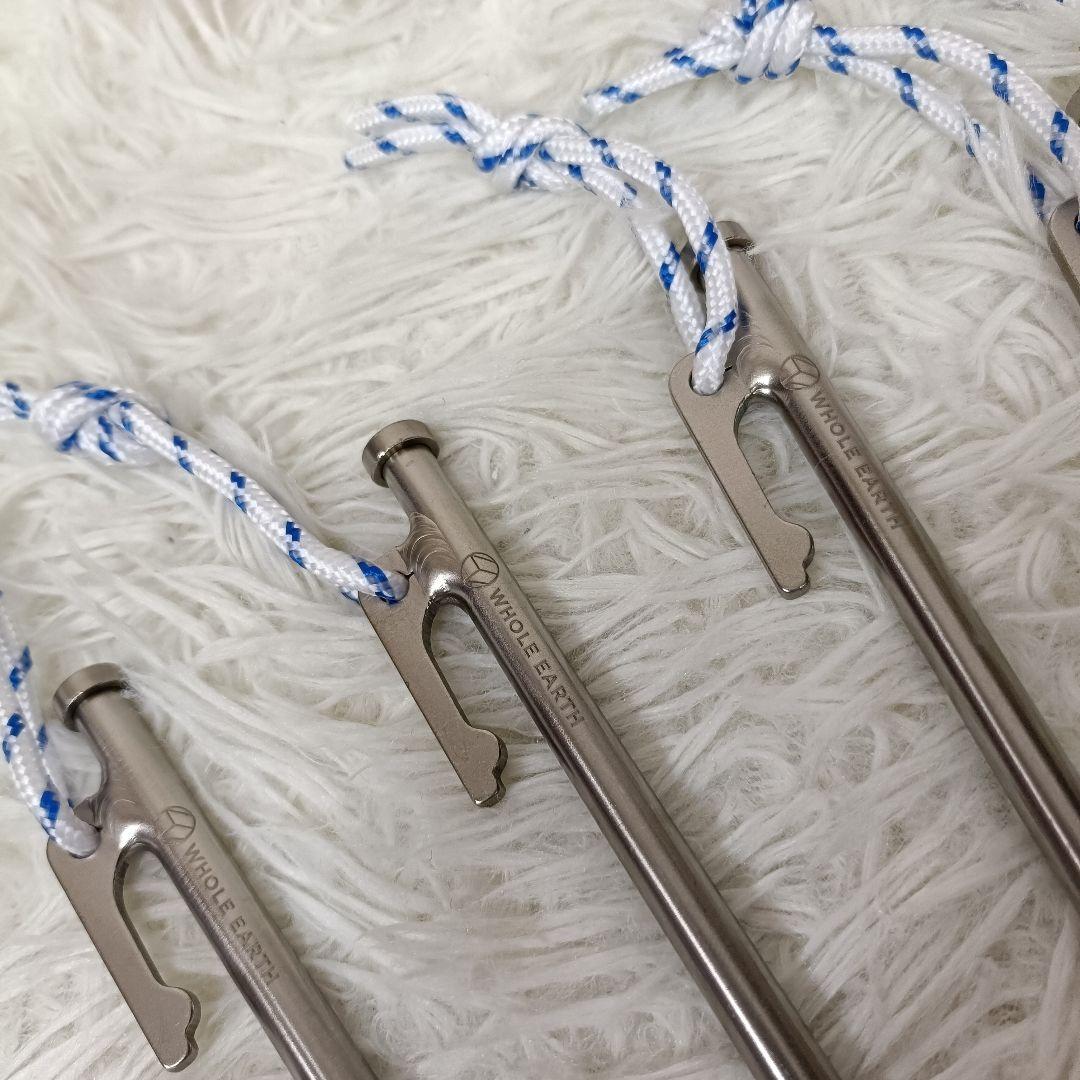 ホールアース チタンペグ 300mm 5本セット×2 税込定価合計25,960円