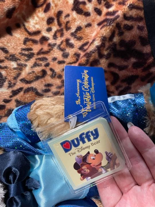 香港ディズニー　ぬいぐるみ　ダッフィー　フレンズ　13周年　ss　レア