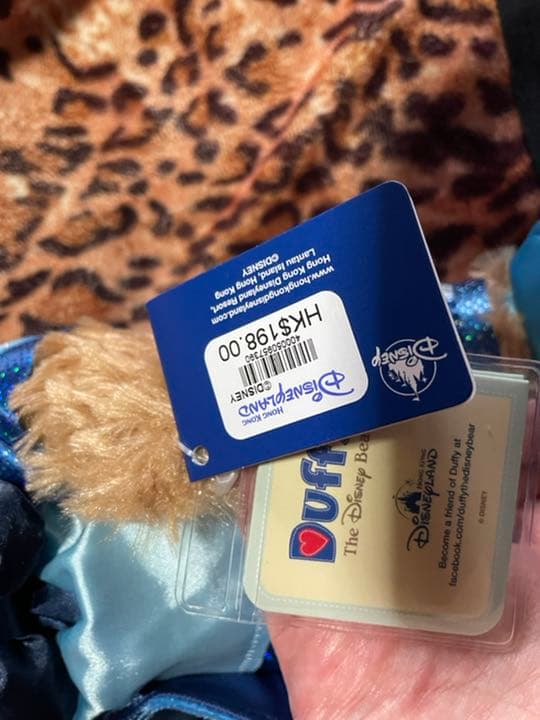 香港ディズニー　ぬいぐるみ　ダッフィー　フレンズ　13周年　ss　レア