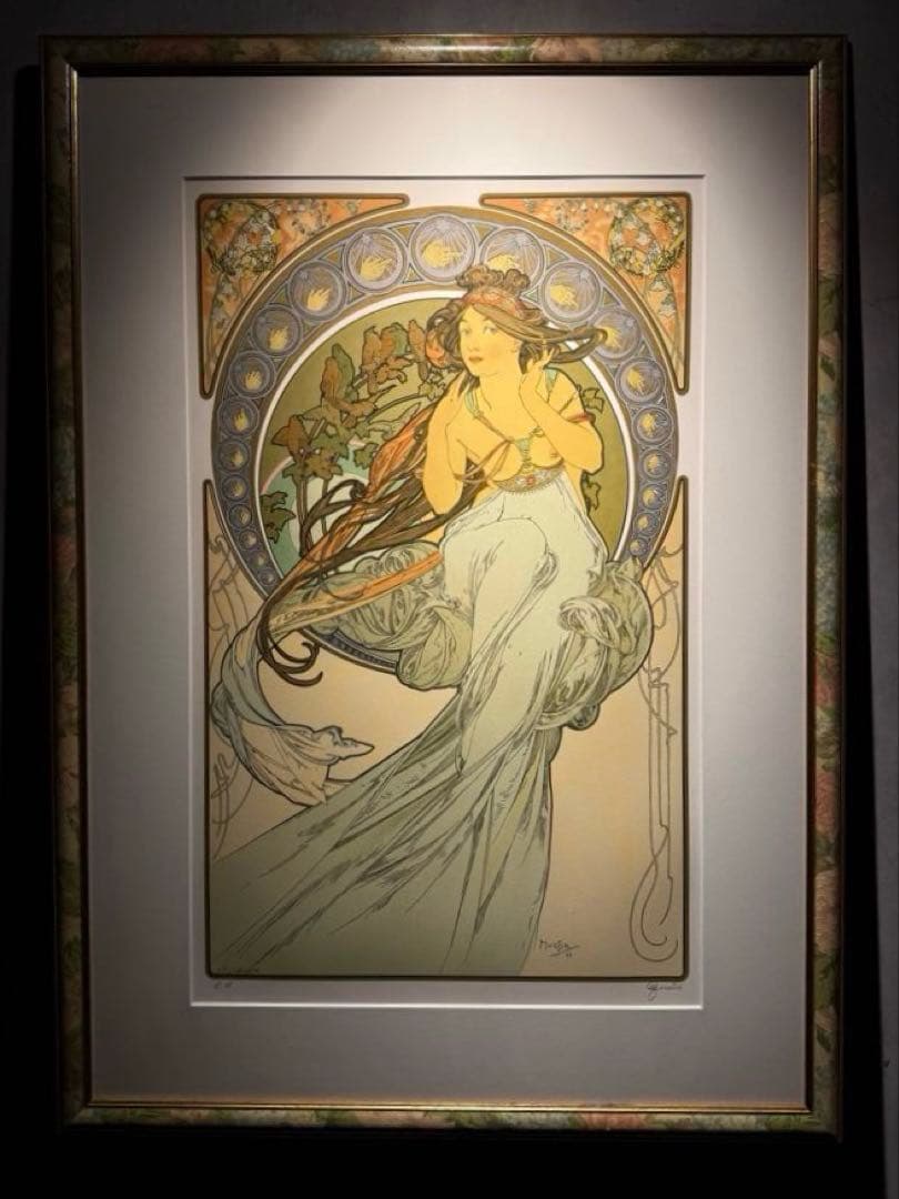 Alphonse Mucha 【四芸術 音楽】
