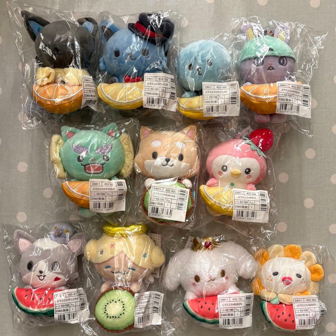 JOCHUM マスコット(フルーツデザイン) 全11種 コンプ