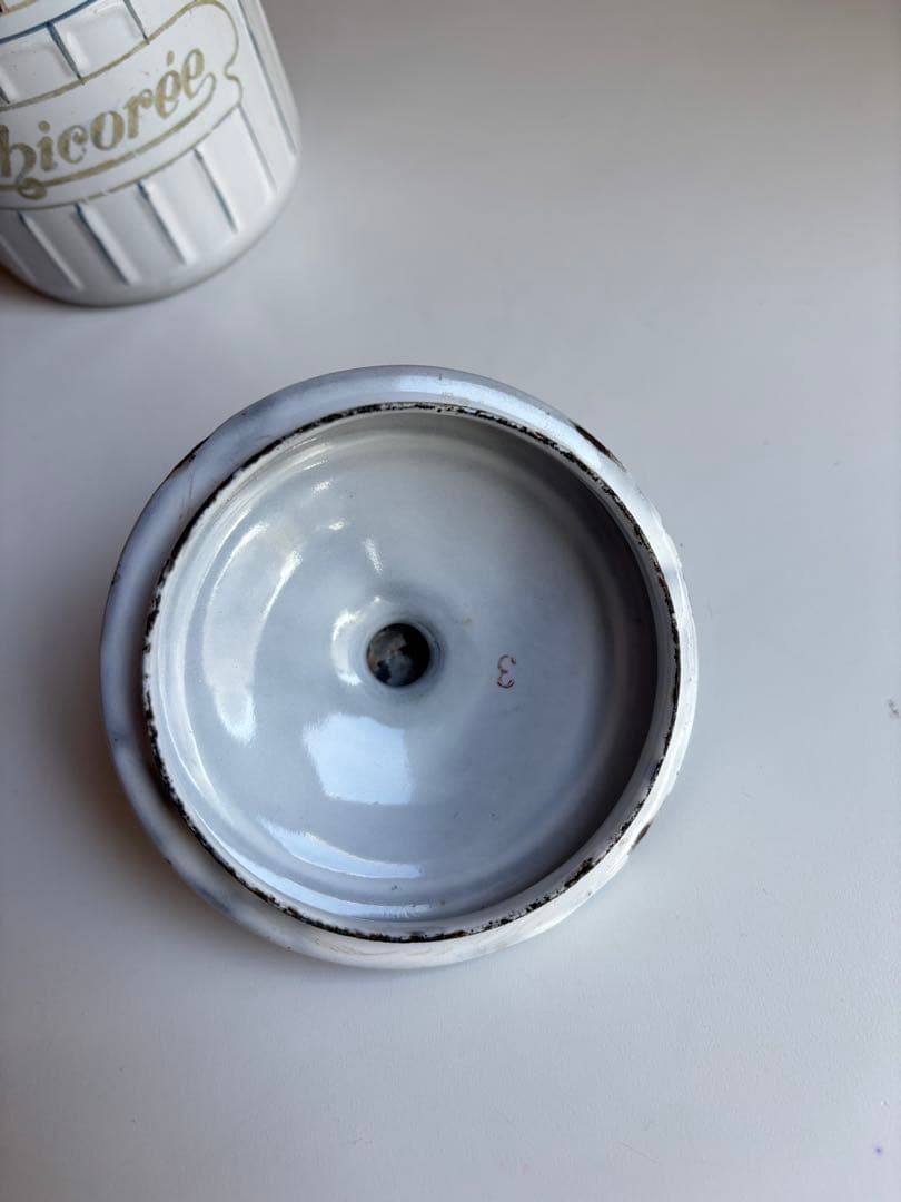 B.B社製 ホーロー キャニスター 2個セット