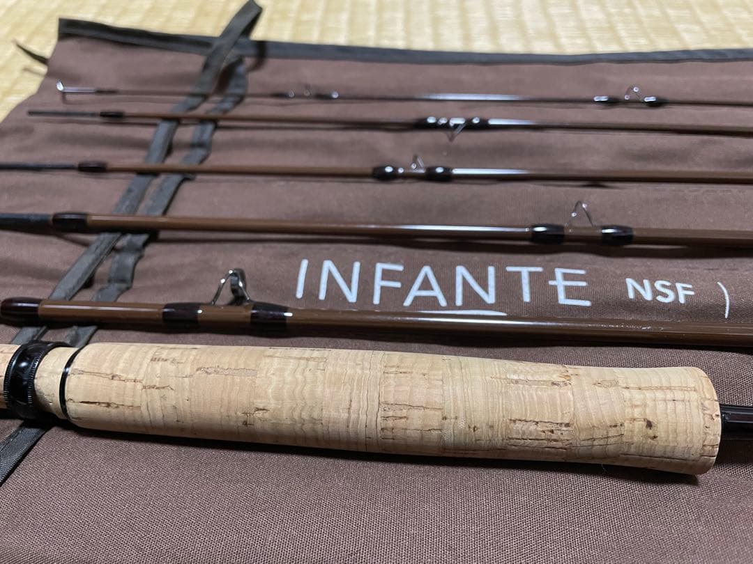 ティムコINFANTE NSF 7'7\" #3 フライロッド6ピース