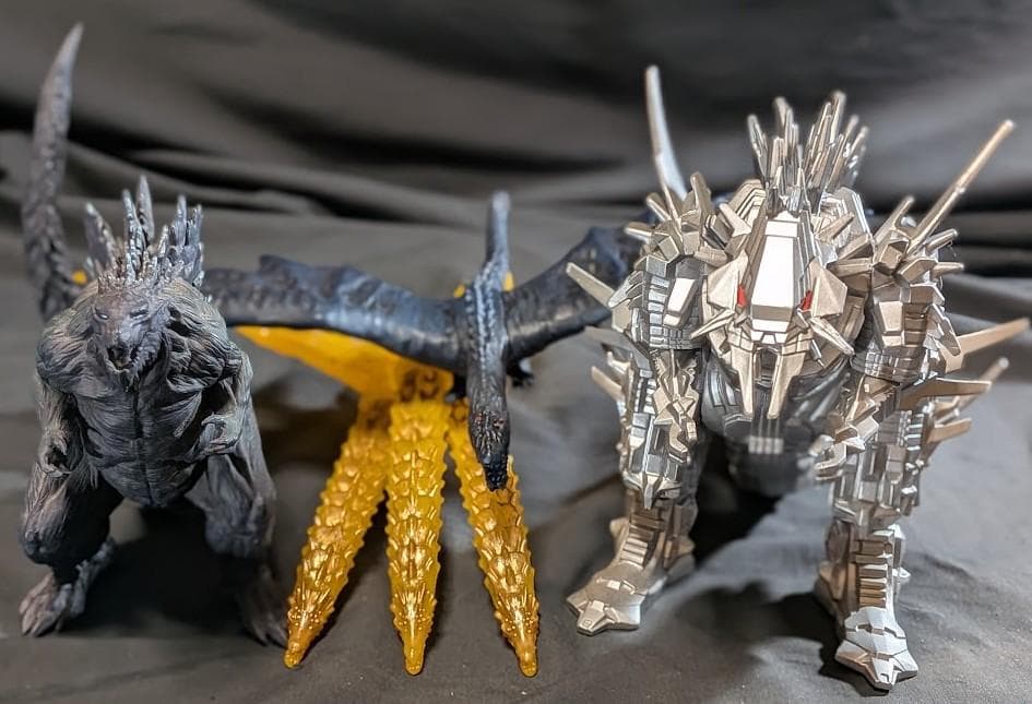 決戦機動増殖都市マスターディテールメカゴジラ 他（バンダイ）４体セット