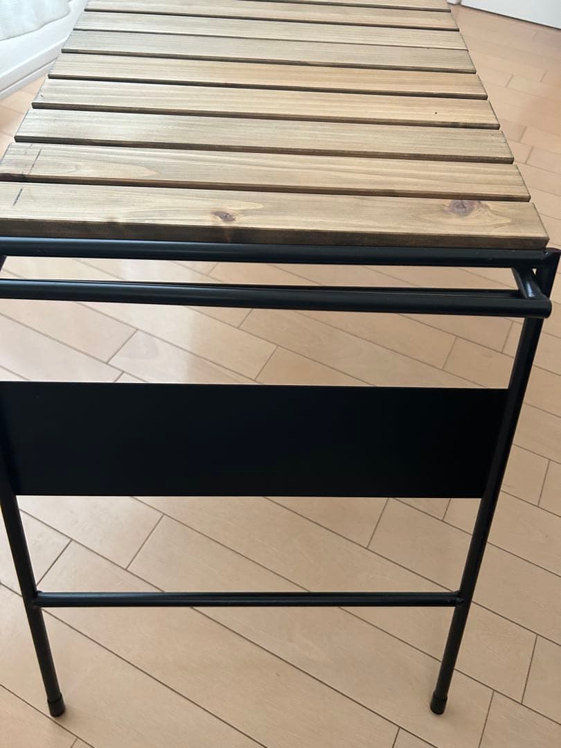 アイアン工房　アイアンテーブル(収納バッグ付き)