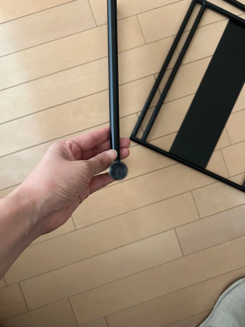 アイアン工房　アイアンテーブル(収納バッグ付き)