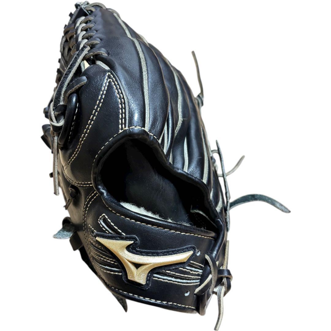 ミズノ グローバルエリート 一般 大人用 軟式 外野手用 左投げ グローブ 美品