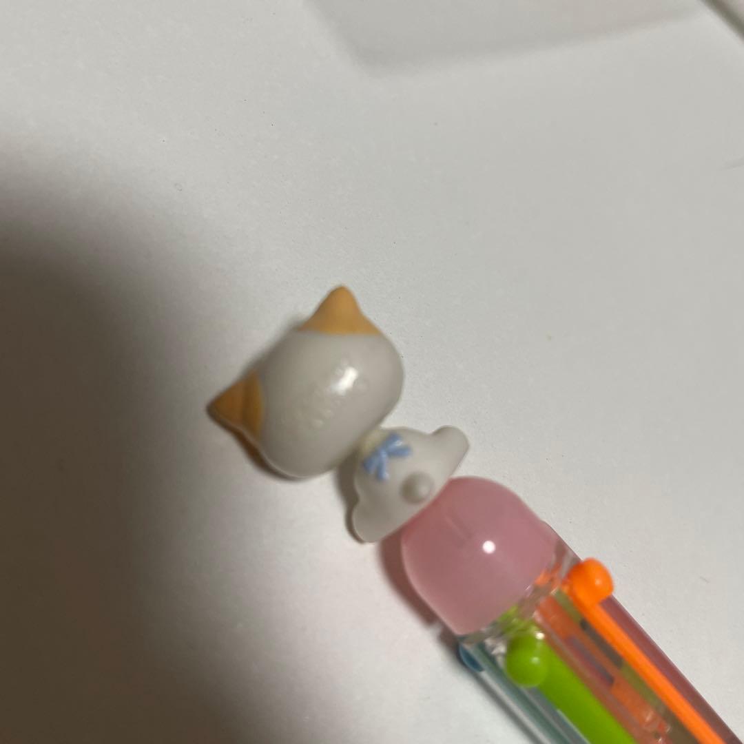 超希少　激レア　マシュマロみたいなふわふわにゃんこ　ボールペン　ジャンク