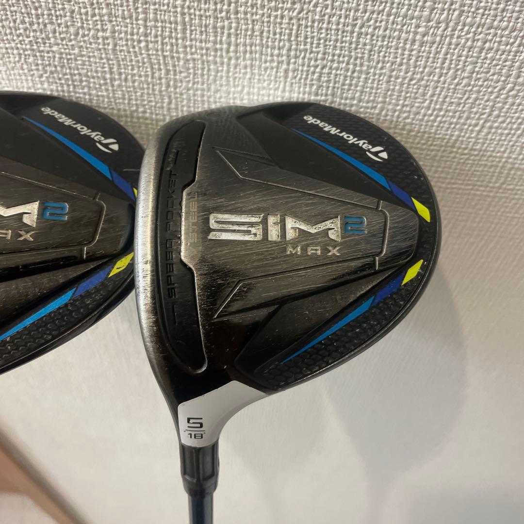 テーラーメイド　SIM2MAX FW 3W・5W 純正シャフトFLEX-SR.R