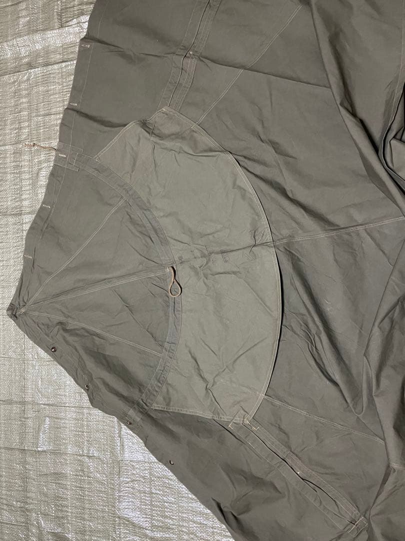 ポーランド軍　軍幕2枚　サイズ2 ポンチョ　ポール付