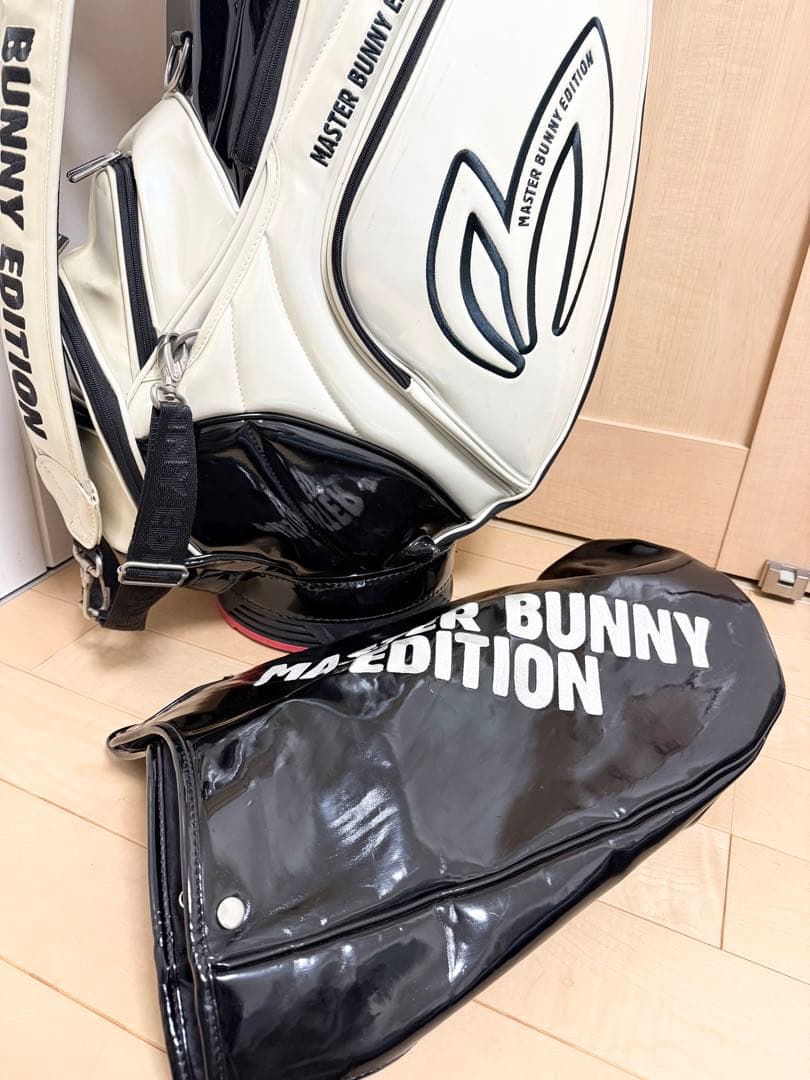 完売★マスターバニー★キャディバッグ★ゴルフ★パーリーゲイツ★ゴルフバッグ★白