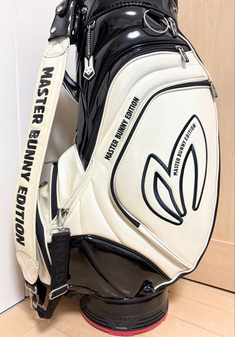完売★マスターバニー★キャディバッグ★ゴルフ★パーリーゲイツ★ゴルフバッグ★白