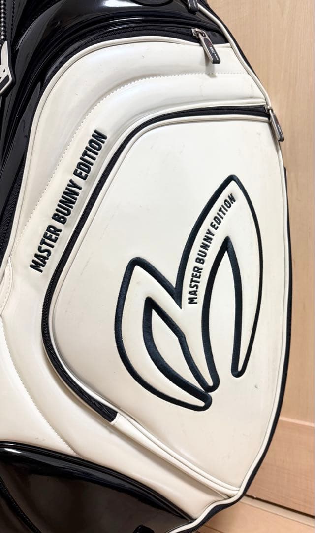 完売★マスターバニー★キャディバッグ★ゴルフ★パーリーゲイツ★ゴルフバッグ★白