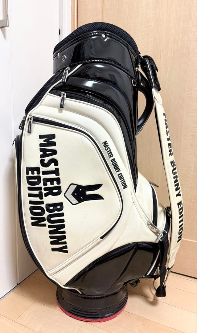 完売★マスターバニー★キャディバッグ★ゴルフ★パーリーゲイツ★ゴルフバッグ★白